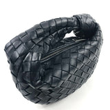 Black MINI JODIE Intrecciato Nappa  Bag / BOTTEGA VENETA