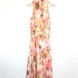 Bloom Printed Sleeveless Maxi Dress / RAQUEL ALLEGRA - Size 0