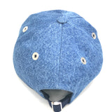 Blue AMI DE COEUR Denim Embroidered Cap / AMI PARIS - One Size