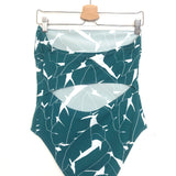 Blue Bananiers Jungle Alligator One Piece Swimsuit / ERES - Size XL (44)
