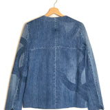 Blue CC logo Cotton Denim  Jacket / CHANEL - Size 38