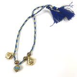 Blue CHIRA Charm Bracelet / SHIREL BELLAICHE BIJOUX