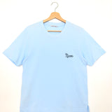 Blue Cotton Logo Embroidered T-shirt / MARNI - Size 38