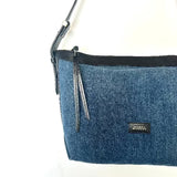 Blue Denim Cotton Shoulder LEYDEN Bag / ISABEL MARANT