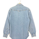 Blue Denim Embellished Shirt Jacket / FORTE DEI MARMI - Size S