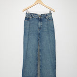 Blue Denim Front Slit  Maxi Skirt / DL1961 - Size 1