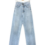 Blue Denim High Waist Jeans / SAINT LAURENT - Size 28