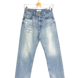 Blue Denim Ripped Jeans / MOUSSY VINTAGE - Size 26