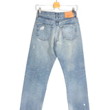 Blue Denim Ripped Jeans / MOUSSY VINTAGE - Size 26