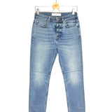 Blue Denim Straight Jeans / GOLDEN GOOSE - Size 25