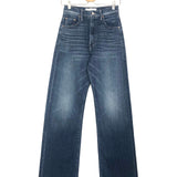 Blue Denim THE LASSO HEEL High-rise Wide Leg  Jeans / MOTHER SUPERIOR - Size 27