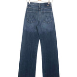 Blue Denim THE LASSO HEEL High-rise Wide Leg  Jeans / MOTHER SUPERIOR - Size 27
