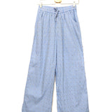Blue ELISSA Stripe and Studs Trousers / NEVER FULLY DRESSED - Size 36