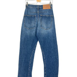 Blue Faded Mid-Rise Barrel Leg Jeans / VICTORIA BECKHAM - Size 24