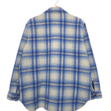 Blue FAXONA Checked Shirt Jacket  / ISABEL MARANT - Size 36