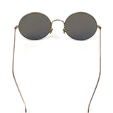 Blue Gradient Mirror Porto Cervo Round Sunglasses / ILLESTEVA