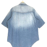 Blue Indigo MY WESTERN Cotton Shirt / MYTHINKS - Size S