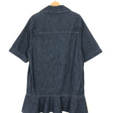 Blue Indigo VLogo Denim Mini Dress / VALENTINO - Size IT 40