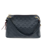 Blue Infini PONTHIEU PM Monogram Empreinte Leather Shoulder Bag / LOUIS VUITTON