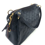 Blue Infini PONTHIEU PM Monogram Empreinte Leather Shoulder Bag / LOUIS VUITTON