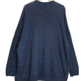 Blue Linen-blend Knitted Sweater Dress / LOEWE X PAULA'S IBIZA - Size XS
