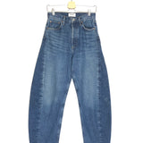 Blue LUNA High Waist Barrel Jeans / AGOLDE - Size 25