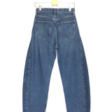 Blue LUNA High Waist Barrel Jeans / AGOLDE - Size 25
