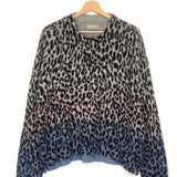 Blue MARKUS Leopard-print Cashmere Jumper / ZADIG & VOLTAIRE - Size S