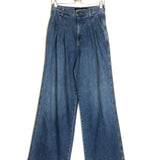 Blue MIA High Waist Wide-leg Denim Jeans / VERONICA BEARD - Size 28