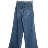 Blue MIA High Waist Wide-leg Denim Jeans / VERONICA BEARD - Size 28