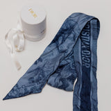 Blue MITZAH Toile de Jouy Scarf / DIOR - One Size