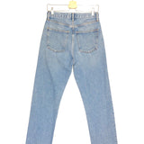 Blue Navigate 90'Pinch Waist High Rise Straight Jeans / AGOLDE - Size 26