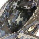 Blue Navy Eyes Camo-Print Recycled-Nylon Tote Bag / ANYA HINDMARCH