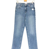 Blue NOELLA Distressed High Rise Straight Legs Denim Jeans / PAIGE - Size 25