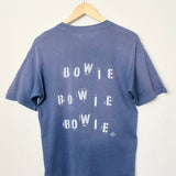 Blue Organic Cotton Distressed Tee "Terry O'Neil" / ANINE BING - Size S