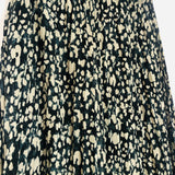 Blue Printed KAMBA Pleated Georgette Maxi Skirt / BA&SH - Size 1