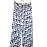 Blue Printed SHANING Trousers / AMERICAN VINTAGE - Size L