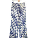 Blue Printed SHANING Trousers / AMERICAN VINTAGE - Size L