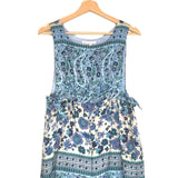 Blue Printed Sleeveless Blouse / PAUL & JOE SISTER - Size 2