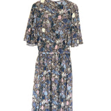 Blue Rhone Wild Garden Floral-printed Woven Midi Dress / ZADIG & VOLTAIRE - Size M