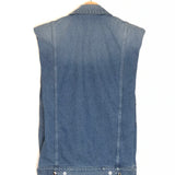 Blue Stone Denim BEVERLY Sleeveless Jacket / IRO - Size 36