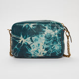 Blue Tie-dye CHARLY Leather Bag / CLARIS VIROT