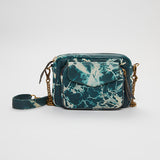 Blue Tie-dye CHARLY Leather Bag / CLARIS VIROT