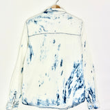 Blue Tie-Dye LOLA Denim Long Sleeves Buttoned Shirt / BA&SH - Size 1
