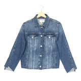 Blue Triangle Gusset Denim Le Jacket - model TREK (SS19) / FRAME DENIM - Size M