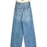 Blue VANA Fold Regenerative Cotton Wide Leg Jeans / AGOLDE - Size 25