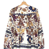 Ecru VARONE Abstract Printed Blouse / BA&SH - Size 1