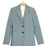 Blue VIKAR Double-button Tweed Blazer Jacket Set / MAJE - Size 36