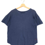 Blue with Down Arrow Printed T-shirt / JUNE 7.2 - Size S