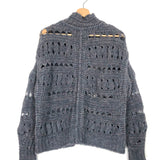 Blue/Grey MIA Openwork Jumper / ISABEL MARANT - Size 36